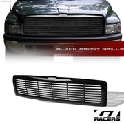 1994-2002 Dodge Ram Glossy Black Horizontal Front Hood Bumper Grille Guard