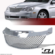 07-10 Chrysler Sebring Chrome Honeycomb Mesh Front Hood Bumper Grill Grille