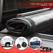07-14 Silverado/Sierra 6.5 Ft Lo Pro Roll Up Tonneau Cover v2+LED Bed Lights