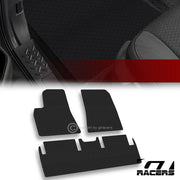 2021-2023 Tesla 3 Long Range Honeycomb HEX Rubber All Weather Floor Mats 3pc