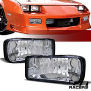 Depo 1985-1992 Chevy Camaro Z28 Chrome Front Signal Parking Bumper Lights