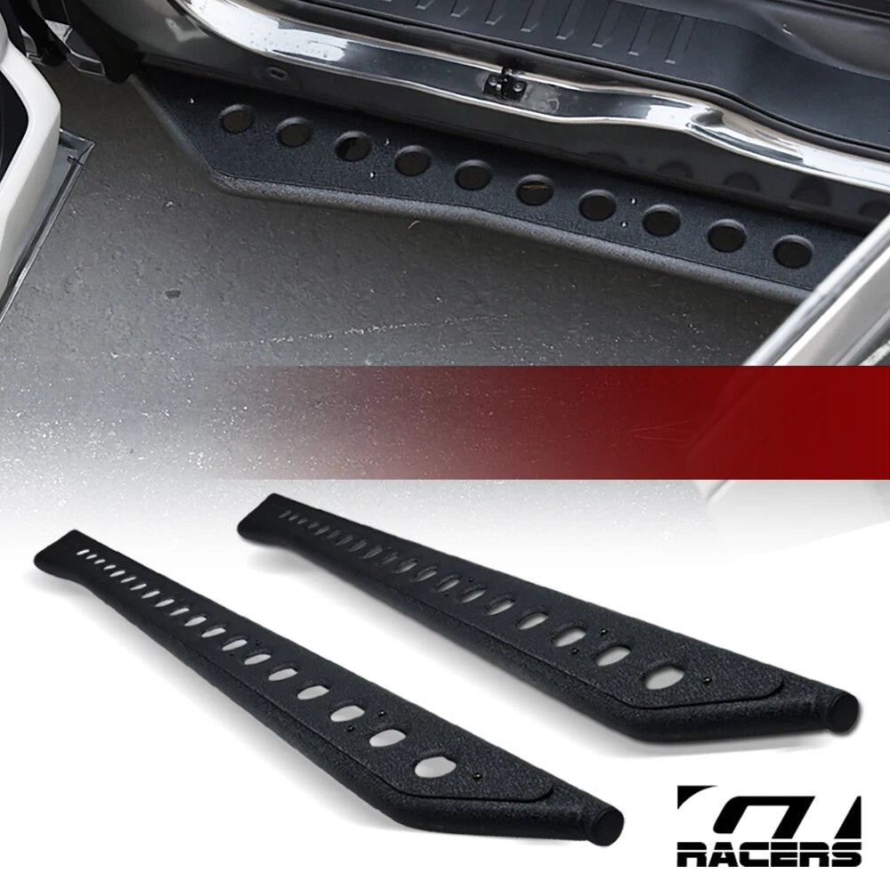 2022-2024 Ford Maverick Crew Textured Black Rock Slider Side Step Nerf Bars