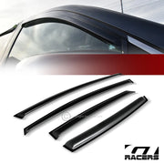 2012-2017 Ford Focus Sun/Rain Guard Smoke Vent Deflector Window Visors 4Pcs