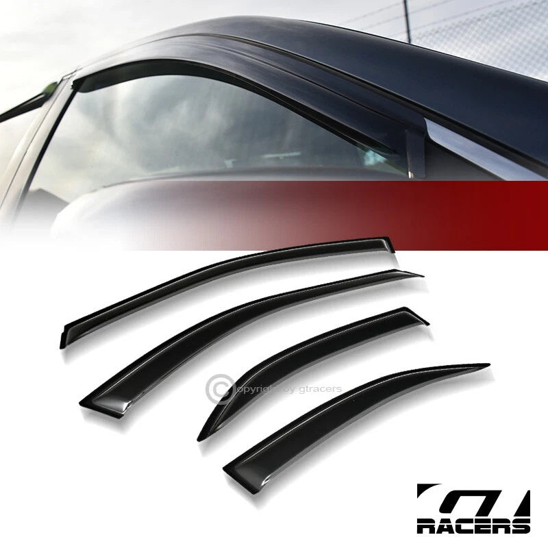 2002-2006 Toyota Camry Sun/Rain Guard Shade Deflector Window Visors 4Pcs V2