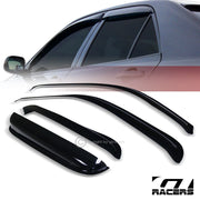 1999-2006 Silverado Ext Cab Sun/Rain Guard Shade Deflector Window Visors 4Pc