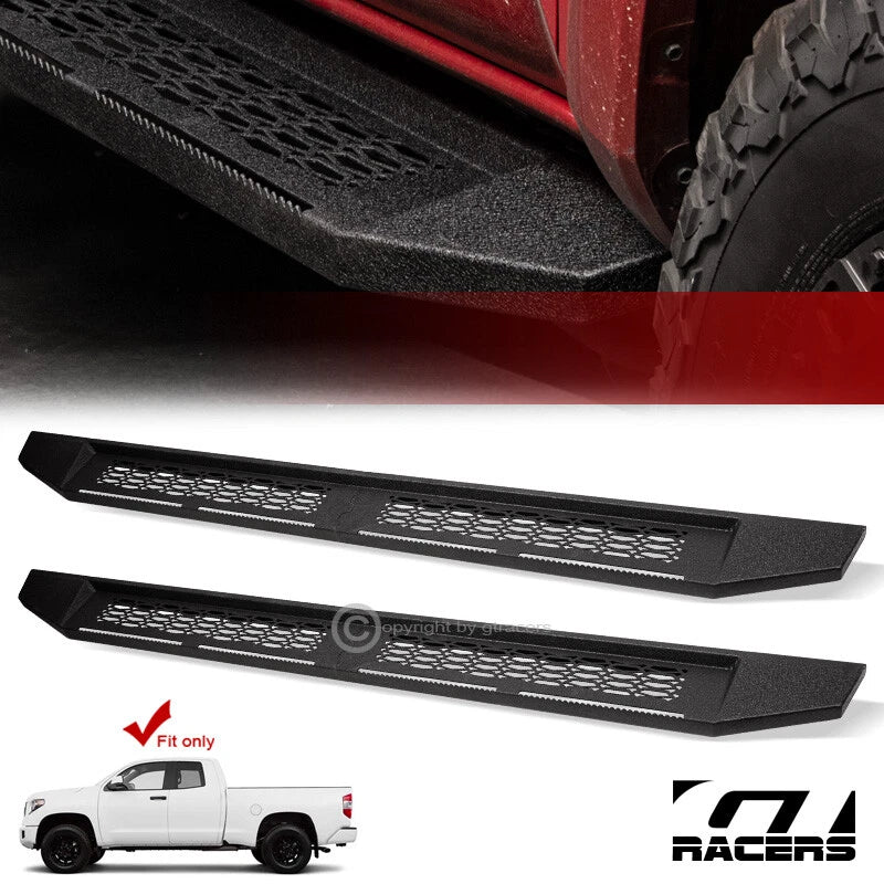 2007-2021 Tundra Double/Extended Cab 7" Textured Blk Modular Running Boards