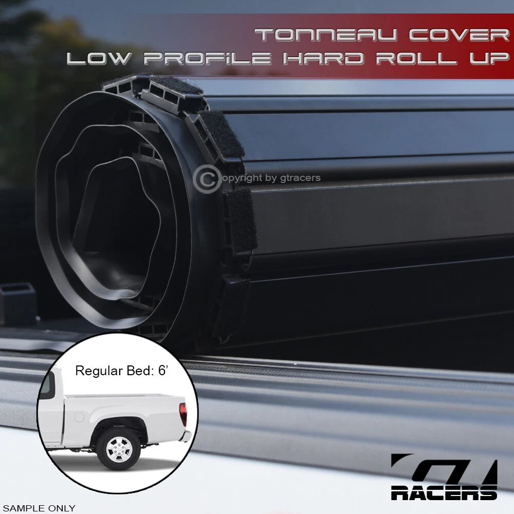 2004-2012 Colorado/Canyon 6' Bed Lo Pro Aluminum Hard Roll-Up Tonneau Cover