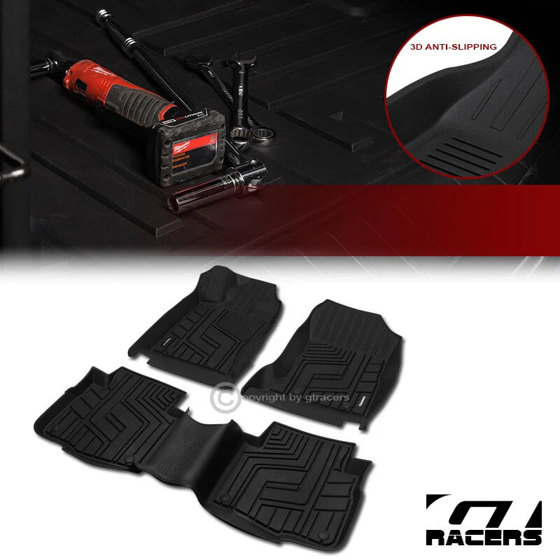 2020-2022 Outback/Legacy 3D Molded TPE Rubber All Weather Floor Mats Liners