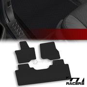 2015-2023 F150 Crew Honeycomb HEX Rubber All Weather Floor Mats Carpets 3pc