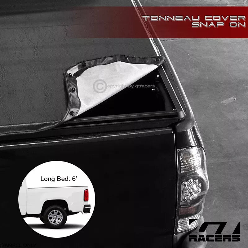 2015-2022 Chevy Colorado/GMC Canyon 6' 72" Bed Snap-On Vinyl Tonneau Cover