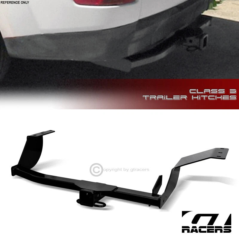 2007-2013 Mits Outlander Class 3 Black Trailer Hitch Receiver Bumper Tow 2"