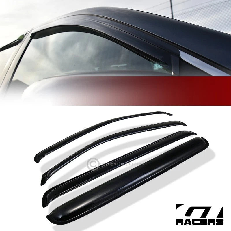 05-12 Pathfinder Sun/Rain Tint Guard Vent Shade Deflectors Window Visors 4Pc