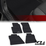 2014-2018 Silverado/Sierra Crew HEX Rubber All Weather Floor Mats Carpets 4p