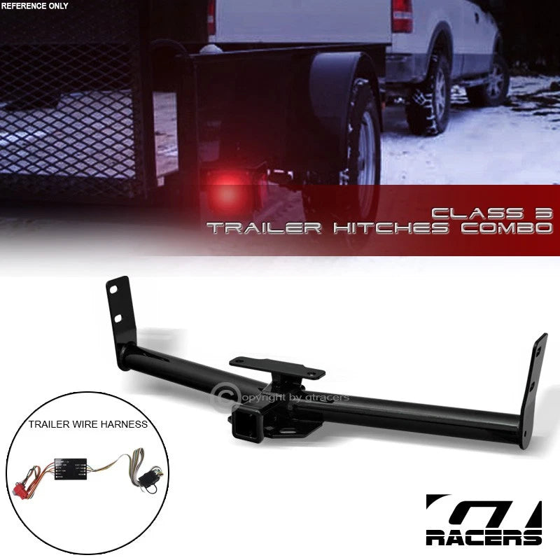 2005-2006 Chevy Equinox Class 3 Blk Trailer Hitch Receiver 2"+Wire Connector