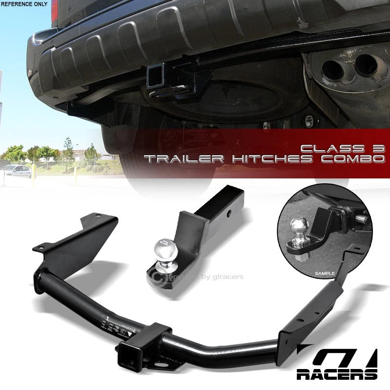 Class 3 Trailer Hitch Receiver+2" Ball Bumper Mount 1998-2003 Dodge Durango