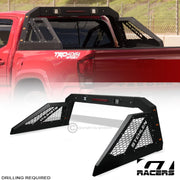 Mid Size Pickup Truck Adjustable Chase Rack Bar w/3rd Brake Lamp+LED+Amber