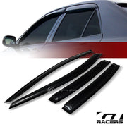 2008-2012 Chevy Malibu Sun/Rain Guard Vent Shade Deflector Window Visors 4Pc