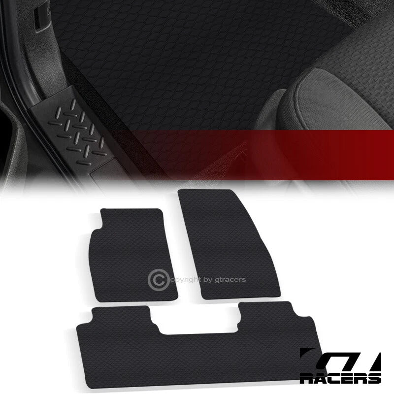 2010-2016 Buick LaCrosse Honeycomb HEX Rubber All Weather Floor Mats Carpets