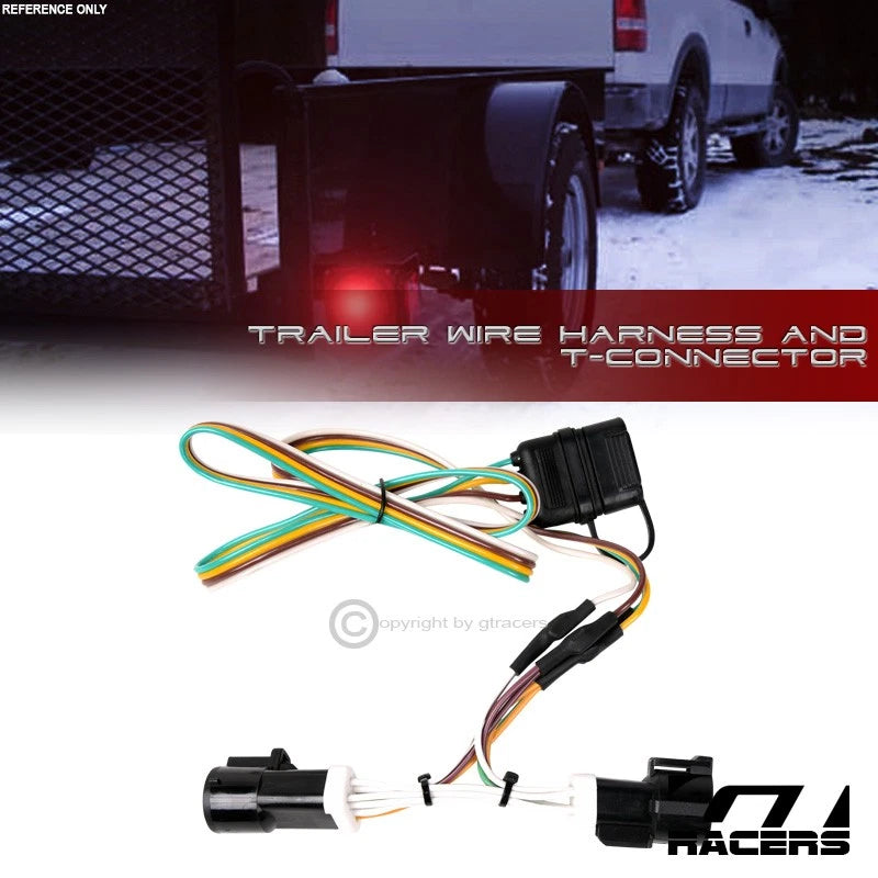 1986-1992 Ford Ranger Trailer Hitch 4-Way Output Wire Harness T-Connector