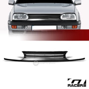 1993-1998 Vw Golf/1995+ Cabrio Mk3 Blk Horizontal Front Bumper Grill Grille