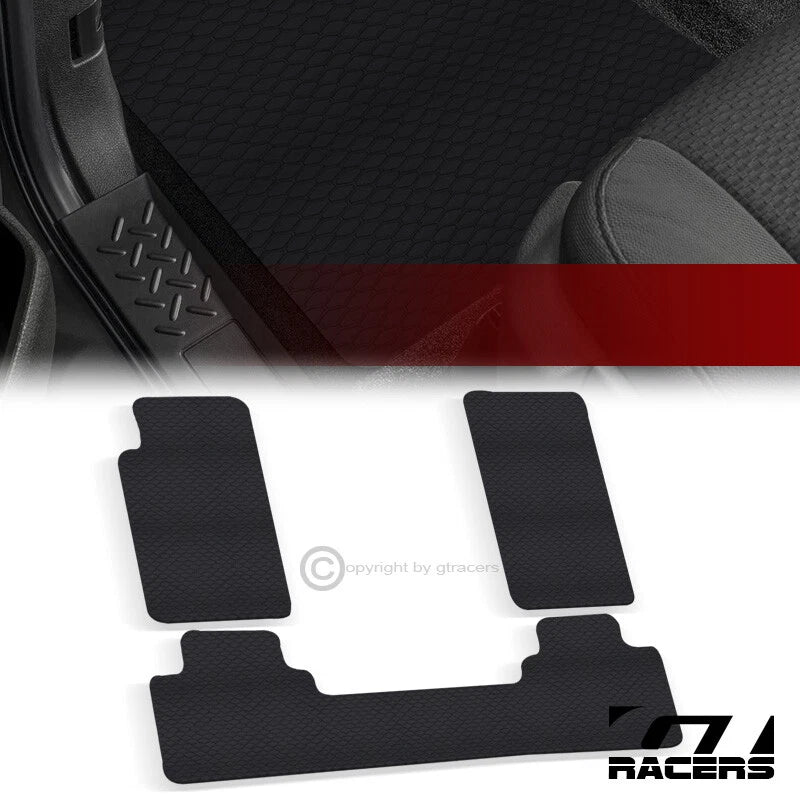 2014-2017 Chevy SS Honeycomb HEX Rubber All Weather Floor Mats Carpets 3pc