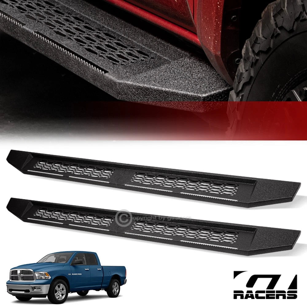 2009-2018 Ram 1500/2019+ Classic Quad 7" Texture Blk Modular Running Boards