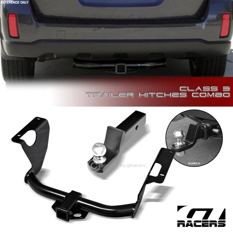 2015-2019 Legacy/Outback Class 3 Trailer Hitch Receiver+2" Ball Bumper Mount