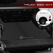 2002-2018 Dodge Ram 5.7 Short Cab Rubber Truck Bed Floor Mat Carpet Liner V2