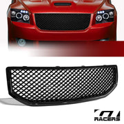 2006/2007-2012 Dodge Caliber Black Luxury Sport Mesh Front Bumper Grille ABS