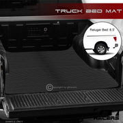 2004-2024 Nissan Titan/XD 6.5 Ft Rubber Truck Bed Floor Mat Carpet Liner V2