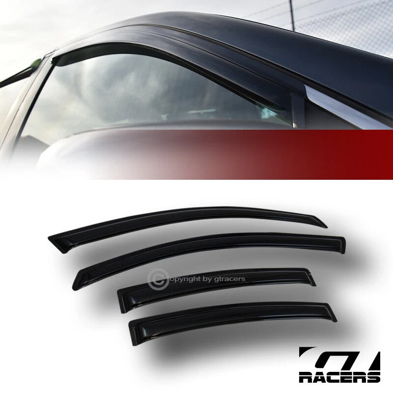 2004-2009 Mazda3 Sedan Sun/Rain Guards Tint Shade Deflector Window Visors 4P