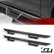 2009-2018 Dodge Ram Crew Cab Modular Drop Step Nerf Bars Board - Matte Black