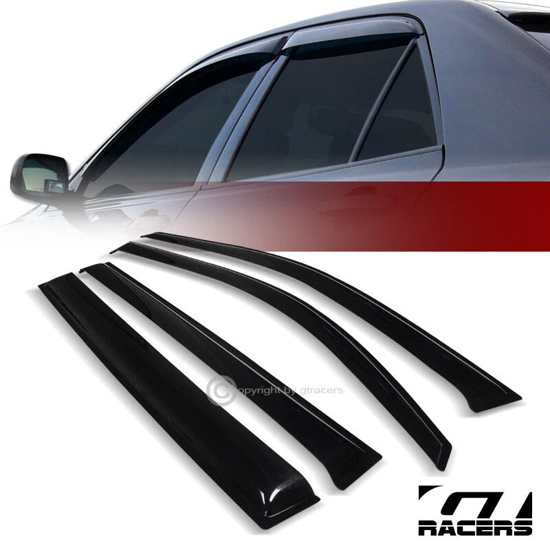 2008-2013 Toyota Highlander Sun/Rain Guard Shade Deflector Window Visors 4P