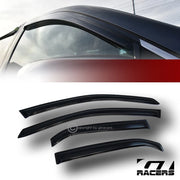 02-07 Mits Lancer Rain/Wind Tint Guard Vent Shade Deflectors Window Visors