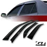 1992-1995 Civic Sedan Sun/Rain Guards Tint Shade Deflector Window Visor 4Pcs