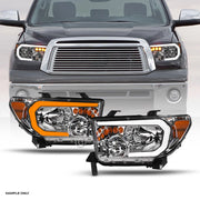 Switchback Sequential 2007-2013 Tundra/Sequoia Chrome Headlights w/LED Tube