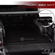 2019-2024 Ram 2500 3500 6.4 Ft Blk Rubber Diamond Truck Bed Floor Mat Liner