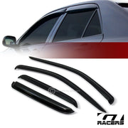 2005-2011 Dakota Quad Cab Sun/Rain Guard Shade Deflector Window Visors 4Pcs