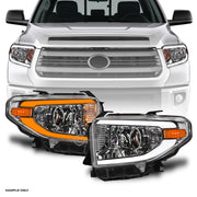 Switchback Sequential 14-21 Tundra SR5 Chrome Projector Headlights+LED Tube