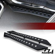 2019-2021 Silverado/Sierra 1500 Crew Textured Blk Rock Slider Side Step Bars