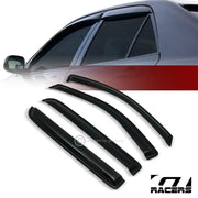2004-2008 Ford F150 Crew Cab Sun/Rain Guard Shade Deflector Window Visors 4P