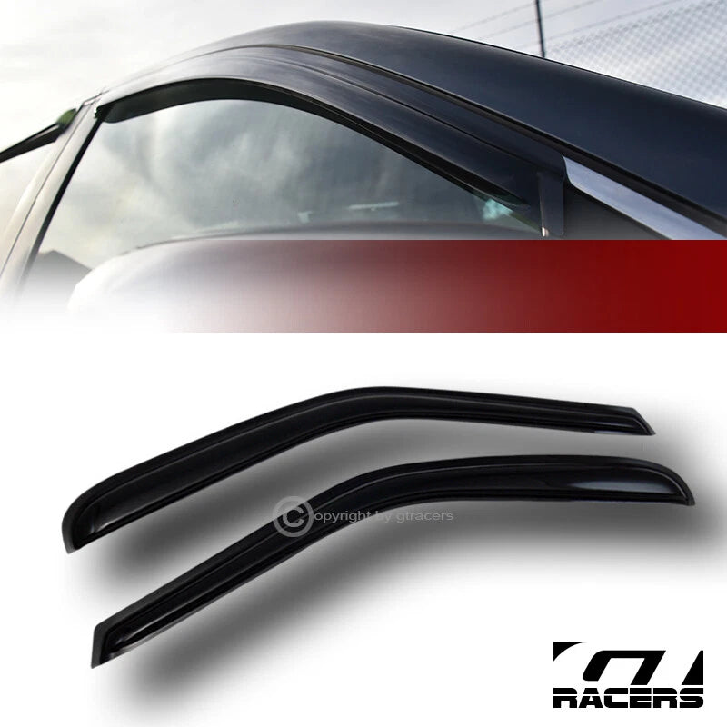 1997-2003 F150 Super/Reg Cab Smoke Guard Shade Deflectors Window Visors 2Pc