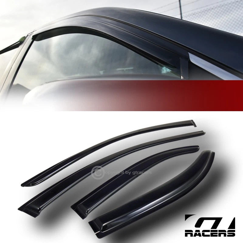 2008-2009 Acura Tsx Sun/Rain Guard Vent Shade Deflectors Window Visors 4Pc