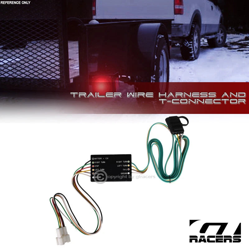2007-2013 Mitsubishi Outlander Trailer Hitch 4-Way Wire Harness T-Connector