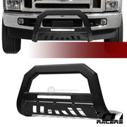 2008-2010 Ford F250/F350 Superduty Matte Blk AVT Aluminum LED Bull Bar Guard