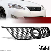 2006-2008 Lexus IS250/IS350 Matte Black Sport Mesh Front Bumper Grill Grille
