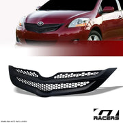 2007-2009 Yaris 4dr Sedan Black Factory Honeycomb Mesh Front Bumper Grille