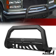 1988-2000 GMC C10 C/K Sierra Textured Black AVT Edge Bull Bar Bumper Guard
