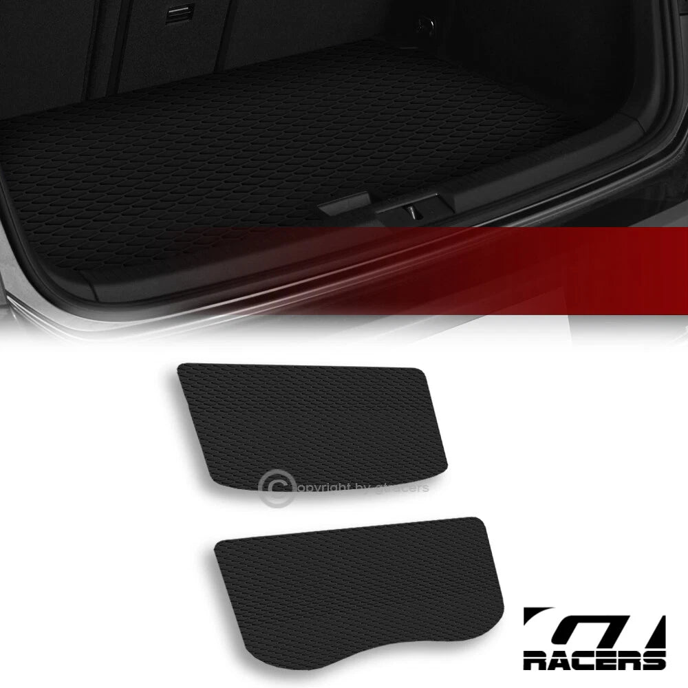 2017-2020 Tesla 3 Honeycomb HEX Rubber All Weather Front Trunk+Rear Well Mat