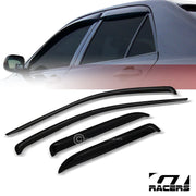2002-2009 Dodge Ram Quad Cab Sun/Rain Guard Shade Deflector Window Visors 4P